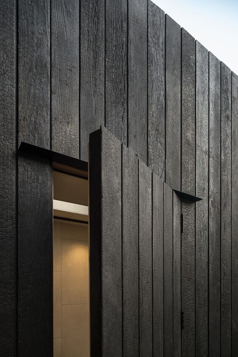 Burned wood exterior — Shou Sugi Ban